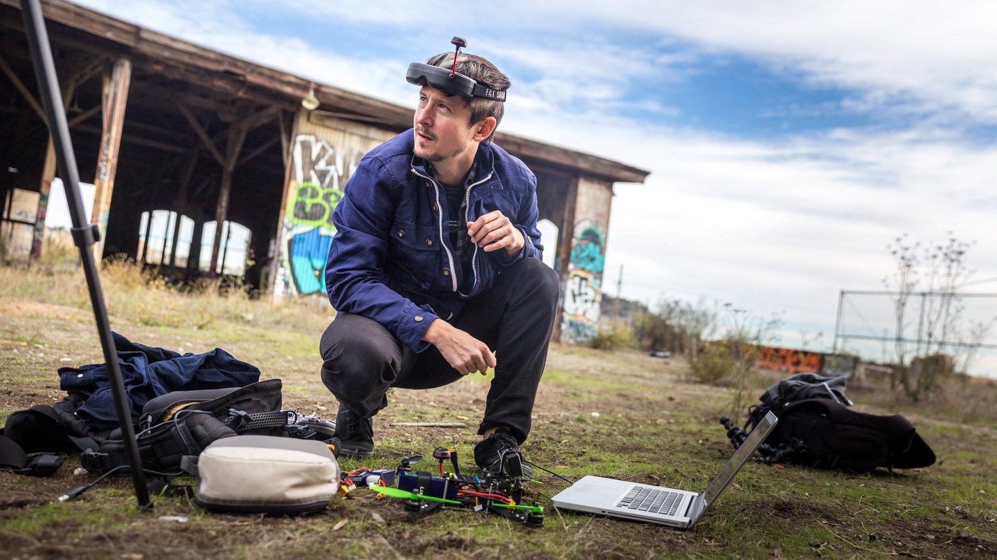 latencia fpv drones