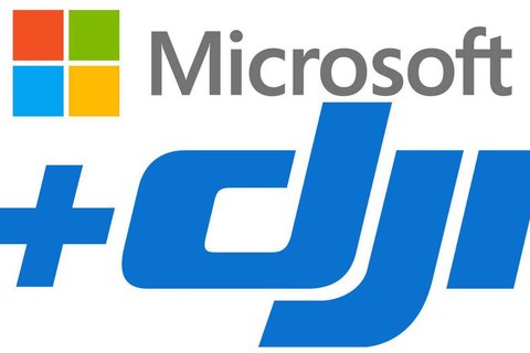 microsoft alianza dji