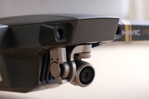 dji mavic pro sensores frontales evitar colisiones