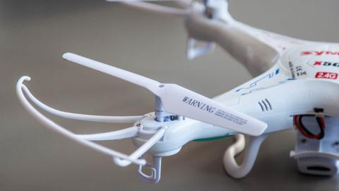 review syma x5c 1 protectores helices