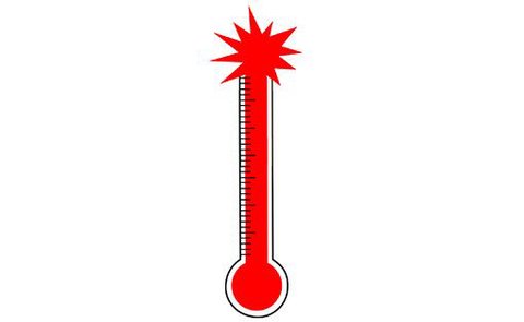 alta temperatura termometro