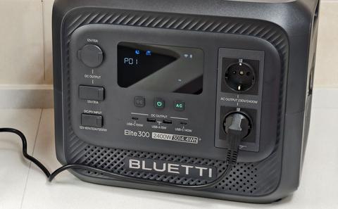 bluetti elite 300 configuracion manual