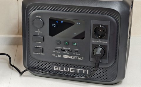 bluetti elite 300 configuracion manual