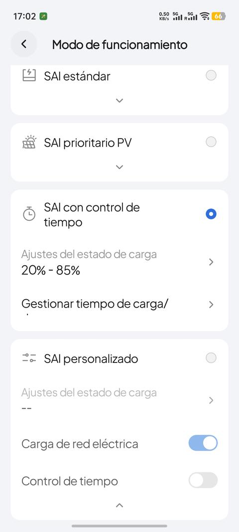 bluetti elite 300 modo funcionamiento
