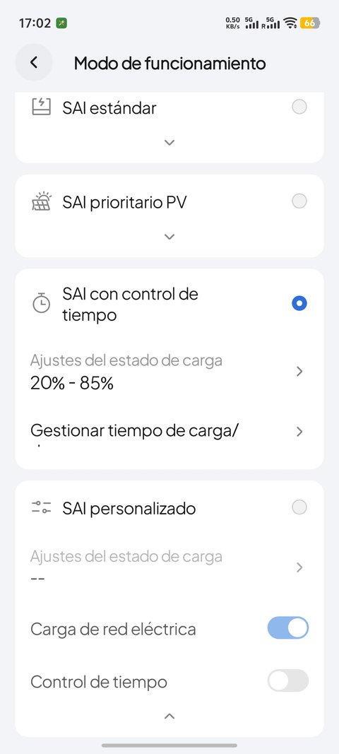 bluetti elite 300 modo funcionamiento