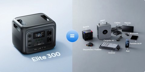 bluetti elite 300 todo en uno