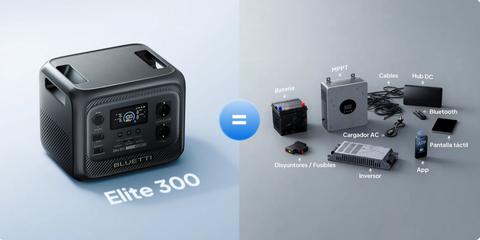 bluetti elite 300 todo en uno