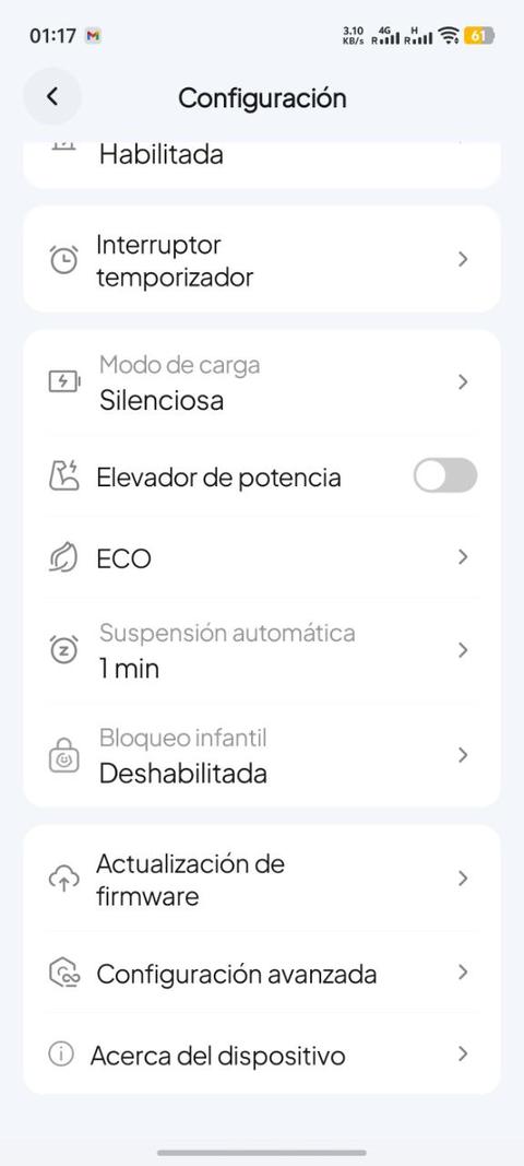 elevado potencia