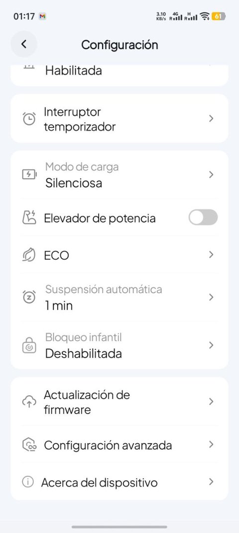 elevado potencia