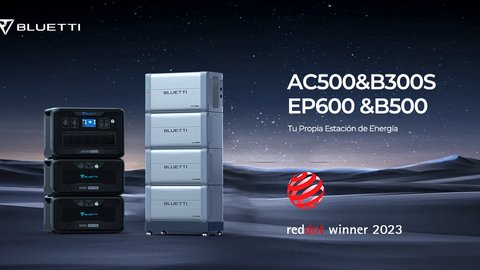 bluetti ep600 y ac500 ganan red dot design award 2023