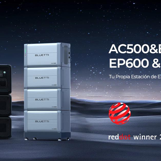 bluetti ep600 y ac500 ganan red dot design award 2023