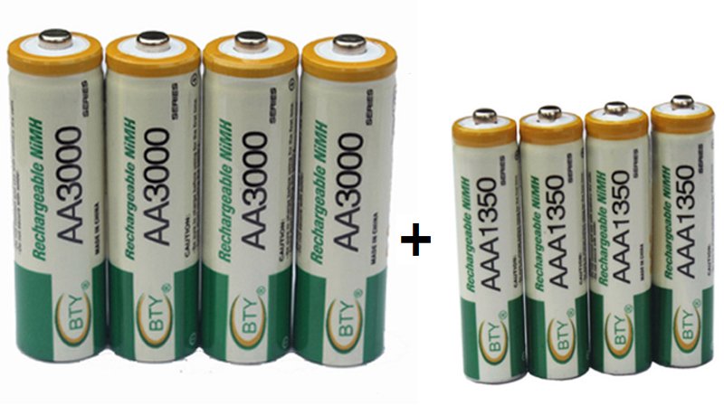 base Medalla montar Diferencias entre las pilas AA y AAA