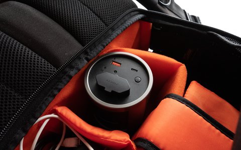 bateria novoo mochila