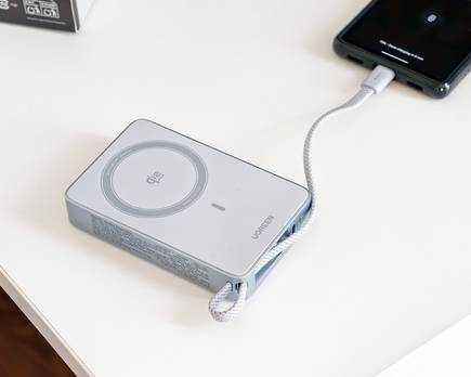 u g r e e n mag flow 10000m ah qi2 25 w análisis completo de la primera powerbank magnética qi2 25 w