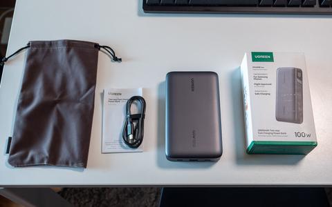 ugreen nexode 100w 20000mah accesorios