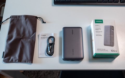 ugreen nexode 100w 20000mah accesorios