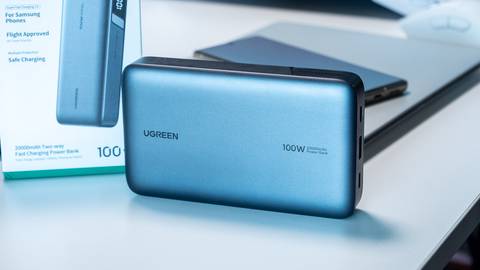 análisis del powerbank u g r e e n nexode 100 w 20000m ah capaz de cargar el portátil y el móvil a velocidad récord