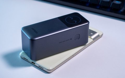 ugreen nexode power bank 100w 12000mah dimensiones telefono
