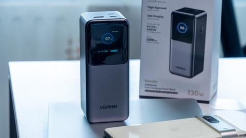 probamos uno de los powerbanks más interesantes del momento, el ugreen nexode power bank 20000m ah 130 w