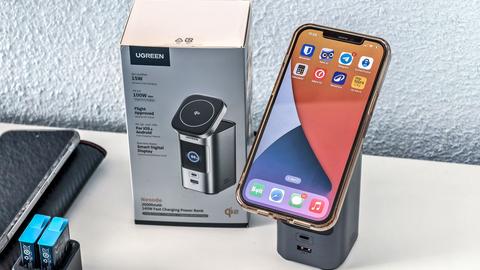 probamos el ugreen nexode 20000m ah 145 w un mix muy útil de powerbank y cargador con mag safe