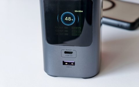 ugreen nexode power bank 20000mah 145w puertos delante