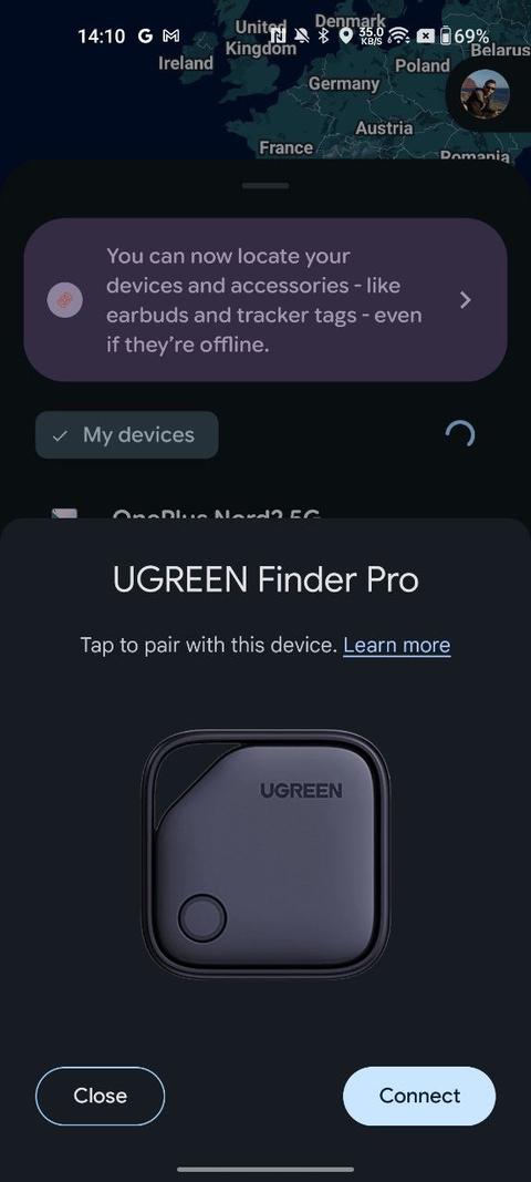 ugreen finder pro ios android configurar android