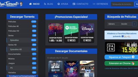 las 9 mejores alternativas a dontorrent de 2024