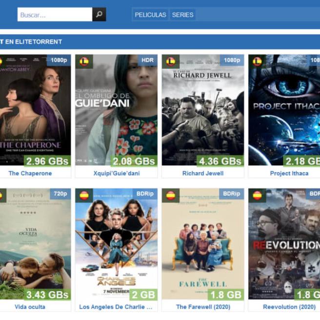 alternativas elitetorrent no funciona