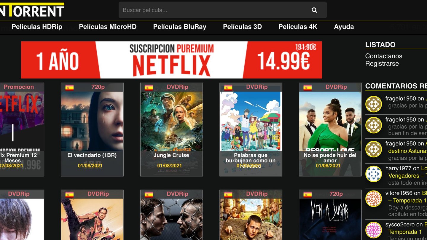 alternativas grantorrent no funciona