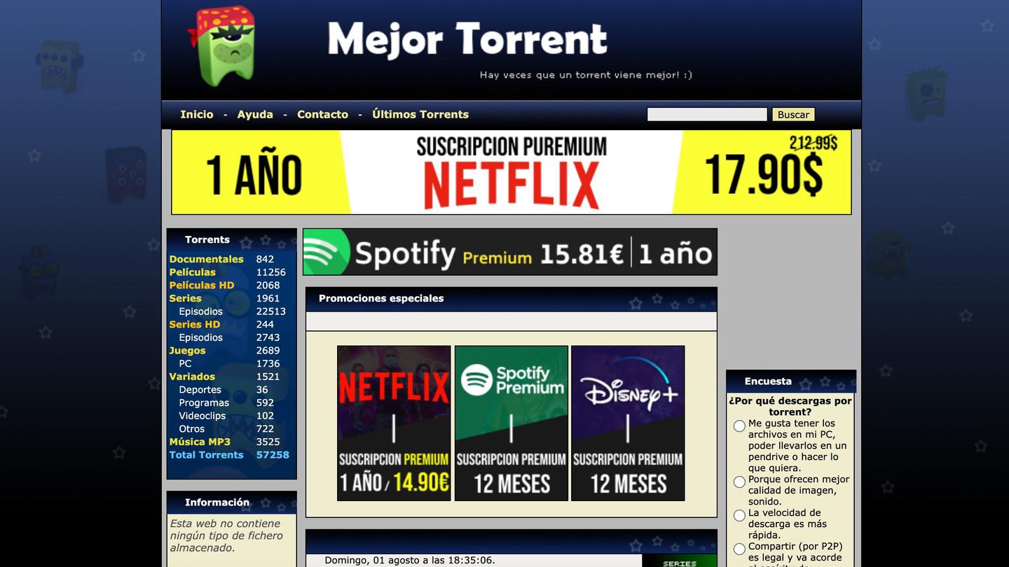 alternativas mejortorrent no funciona