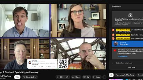 cancelan el canal de you tube linus tech tips tras ser pirateado para mostrar vídeos de cripscams