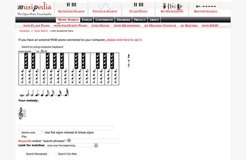 como identificar cancion tarareando melodia sin letra musipedia