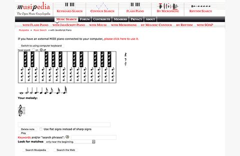 como identificar cancion tarareando melodia sin letra musipedia