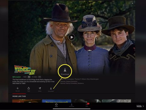 descargar pelis netflix mac ipad regreso al futuro 3