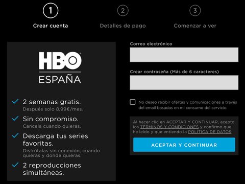 hbo dos semanas gratis