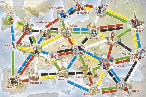 juego de mesa aventureros al tren junior