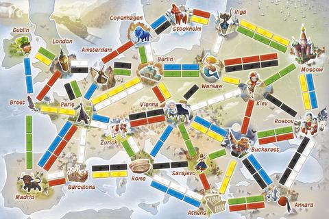 juego de mesa aventureros al tren junior