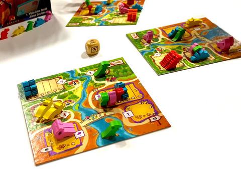 juego de mesa draftosaurus