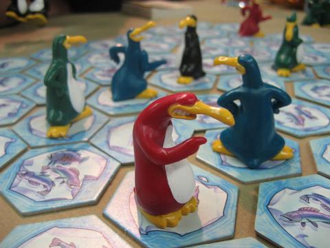juego de mesa pinguinos