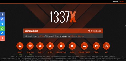 1337x descarga