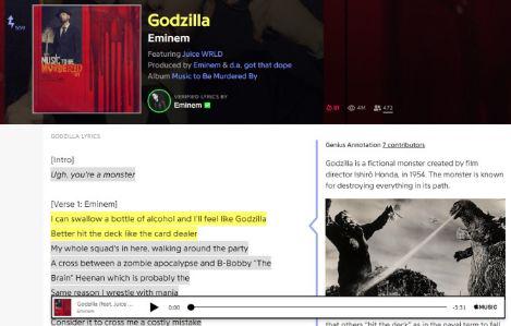 mejores webs letras canciones genius