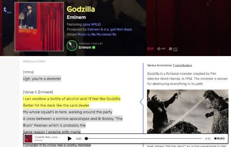 mejores webs letras canciones genius