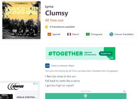 mejores webs letras canciones musicmatch