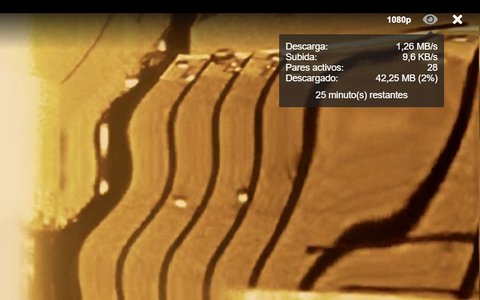 popcorn time detalles visualizacion