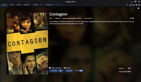 popcorn time detalles