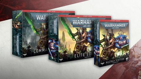 cajas de inicio de warhammer 40k novena edicion