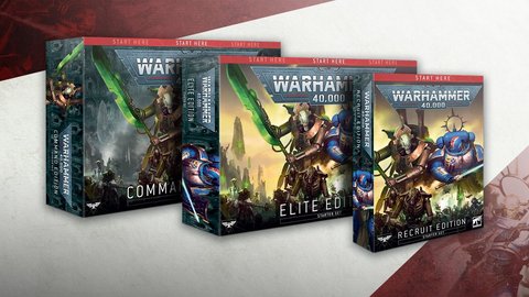 cajas de inicio de warhammer 40k novena edicion
