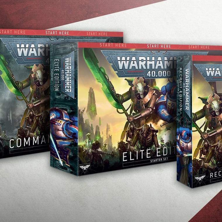 cajas de inicio de warhammer 40k novena edicion