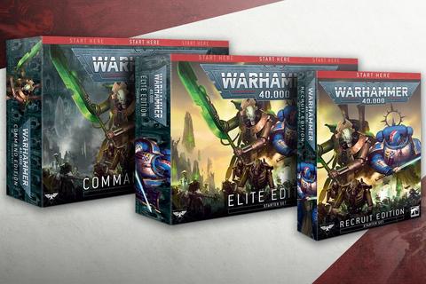 cajas de inicio de warhammer 40k novena edicion