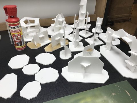 escenografia casera warhammer 40000
